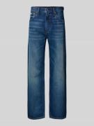 Calvin Klein Jeans Regular Fit Jeans mit Label-Detail in Jeansblau, Gr...