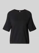 Pieces Regular Fit Strick-Shirt mit kurzem Raglanärmel Modell 'BREE' i...