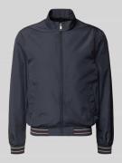 Geox Blouson mit Stehkragen und Reißverschluss in Marine, Größe L