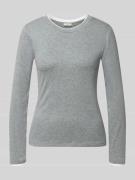 FREE/QUENT Longsleeve mit Viskosen-Anteil Modell 'ALVIN' in Hellgrau, ...