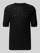 Antony Morato Strickshirt aus Baumwolle in Black, Größe L