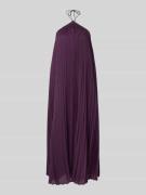 Jake*s Cocktail Cocktailkleid mit Leinen-Anteil in Purple, Größe 32