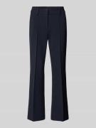 Cambio Flared Fit Stoffhose mit Viskose-Anteil Modell 'Farah' in Marin...