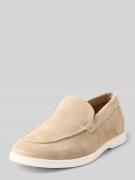 Jack & Jones Loafer aus echtem Wildleder Modell 'Suede' in Beige, Größ...