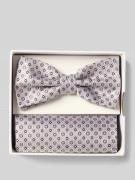 Prince Bowtie Fliege und Einstecktuch im Set aus reiner Seide in Sand,...