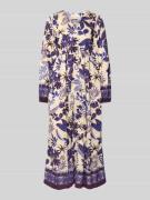 LOLLYS LAUNDRY Midikleid aus Viskose-Mix Modell 'Sarai' in Lila, Größe...