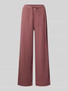 Only Relaxed Fit Weite Hose aus Bio-Baumwolle Modell 'THYRA' in Rostro...