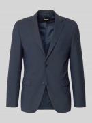 BOSS Slim Fit Kurzblazer mit Schurwoll-Anteil Modell 'P-HUGE' in Marin...