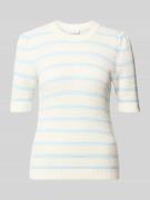 Vila Strickshirt mit Rundhalsausschnitt Modell 'DALO' in Hellblau, Grö...