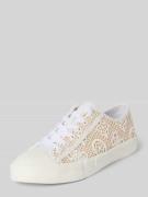 Guess Sneaker mit Logo-Detail Modell 'Carey' in Weiss, Größe 36