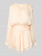 Guess Minikleid mit kurzer Knopfleiste Modell 'MAGALI' in Koralle, Grö...