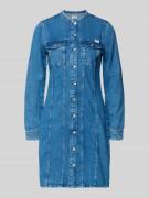 Mustang Jeanskleid mit Brusttaschen Modell 'PAOLA ALTO' in Jeansblau, ...