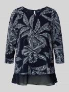 Vera Mont Blusenshirt mit rückseitigem Schlüsselloch-Ausschnitt in Mar...