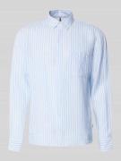 Brax Modern Fit Freizeithemd aus reinen Leinen Modell 'Daniel' in Hell...