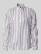 Brax Modern Fit Freizeithemd aus reinen Leinen Modell 'Daniel' in Scho...