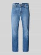 Jack & Jones Regular Fit Jeans im Used-Look Modell 'CLARK' in Blau, Gr...