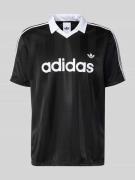adidas Originals Regular Fit Trikot-Shirt mit Polokragen in Black, Grö...
