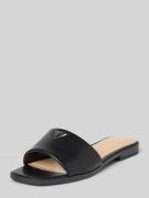 Guess Slipper in Leder-Optik Modell 'Ramlan' in Black, Größe 36