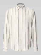 BOSS Orange Regular Fit Freizeithemd aus Leinen-Baumwoll-Mix Modell 'R...