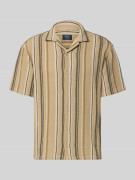 MCNEAL Regular Fit Freizeithemd mit Kentkragen in Mud, Größe L