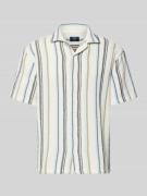 MCNEAL Regular Fit Freizeithemd mit Kentkragen in Ecru, Größe L