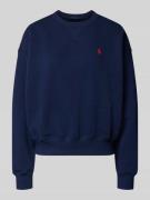 Polo Ralph Lauren Oversized Sweatshirt aus Baumwoll-Mix in Marine, Grö...