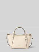 Abro Handtasche mit Strukturmuster Modell 'Cosmo' in Offwhite, Größe 1