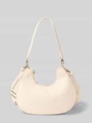 VALENTINO BAGS Handtasche mit Label-Details Modell 'SAMBA' in Ecru, Gr...