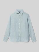 Polo Ralph Lauren Teens Regular Fit Freizeithemd aus reinem Leinen in ...