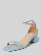 Steve Madden Sandalette aus Leder mit Blockabsatz Modell 'Gena' in Hel...