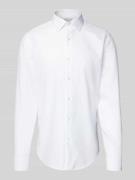 CK Calvin Klein Slim Fit Business-Hemd mit Kentkragen in Weiss, Größe ...