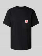 Carhartt Work In Progress T-Shirt aus reiner Bio-Baumwolle mit Label-P...