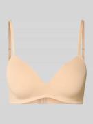 Skiny Regular Fit BH mit Hakenverschluss in Beige, Größe 75A