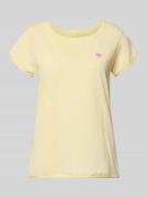 Christian Berg Woman T-Shirt mit Stitching und Rundhalsausschnitt in H...