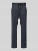 s.Oliver BLACK LABEL Regular Fit Anzughose mit Viskose-Anteil in Anthr...