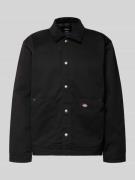 Dickies Jacke mit Umlegekragen und Label-Detail in Black, Größe L