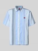 Tommy Jeans Relaxed Fit Freizeithemd aus reiner Baumwolle in Hellblau,...