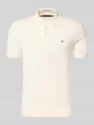 Tommy Hilfiger Regular Fit Strick-Poloshirt aus reiner Baumwolle in Ec...