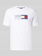 Tommy Hilfiger Regular Fit T-Shirt aus reiner Baumwolle in Weiss, Größ...