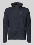 Salomon Windbreaker mit Kapuze und Logo in Black, Größe L