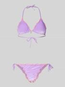 Banana Moon Bikini-Set mit Stretch-Anteil Modell 'CIROLUMA' in Lila, G...