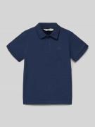 Mango Poloshirt aus Baumwolle in Marine, Größe 116