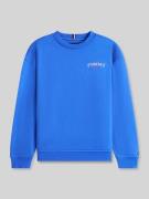 Tommy Hilfiger Teens Regular Fit Sweatjacke aus Baumwoll-Mix in Royal,...