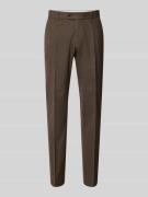 CG - Club of Gents Slim Fit Stoffhose mit Woll-Anteil Modell 'Cole' in...
