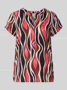 Soyaconcept Regular Fit T-Shirt aus reiner Viskose Modell 'Cammi' in R...