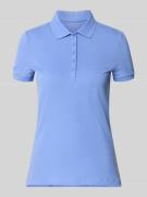 Christian Berg Woman Slim Fit Poloshirt mit Knopfleiste in Blau, Größe...