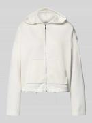 Christian Berg Woman Regular Fit Sweatjacke mit Kapuze in Offwhite, Gr...