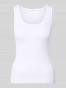 Lanius Tanktop mit Rundhalsausschnitt in Weiss, Größe 34