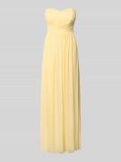 Lipsy Cocktailkleid im Off-Shoulder-Look in Hellgelb, Größe 34