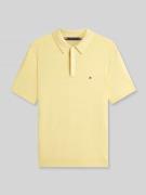 Tommy Hilfiger Regular Fit Strick-Poloshirt aus reiner Baumwolle in GE...